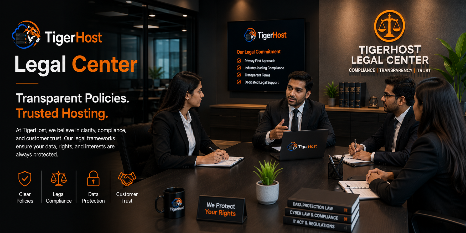 TigerHost Legal Information